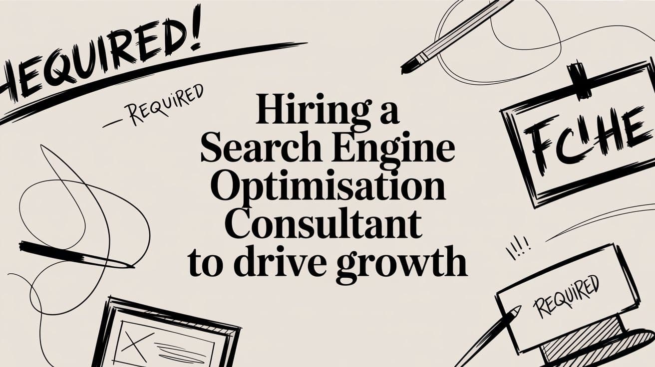 Hiring a Search Engine Optimisation Consultant to Drive Growth