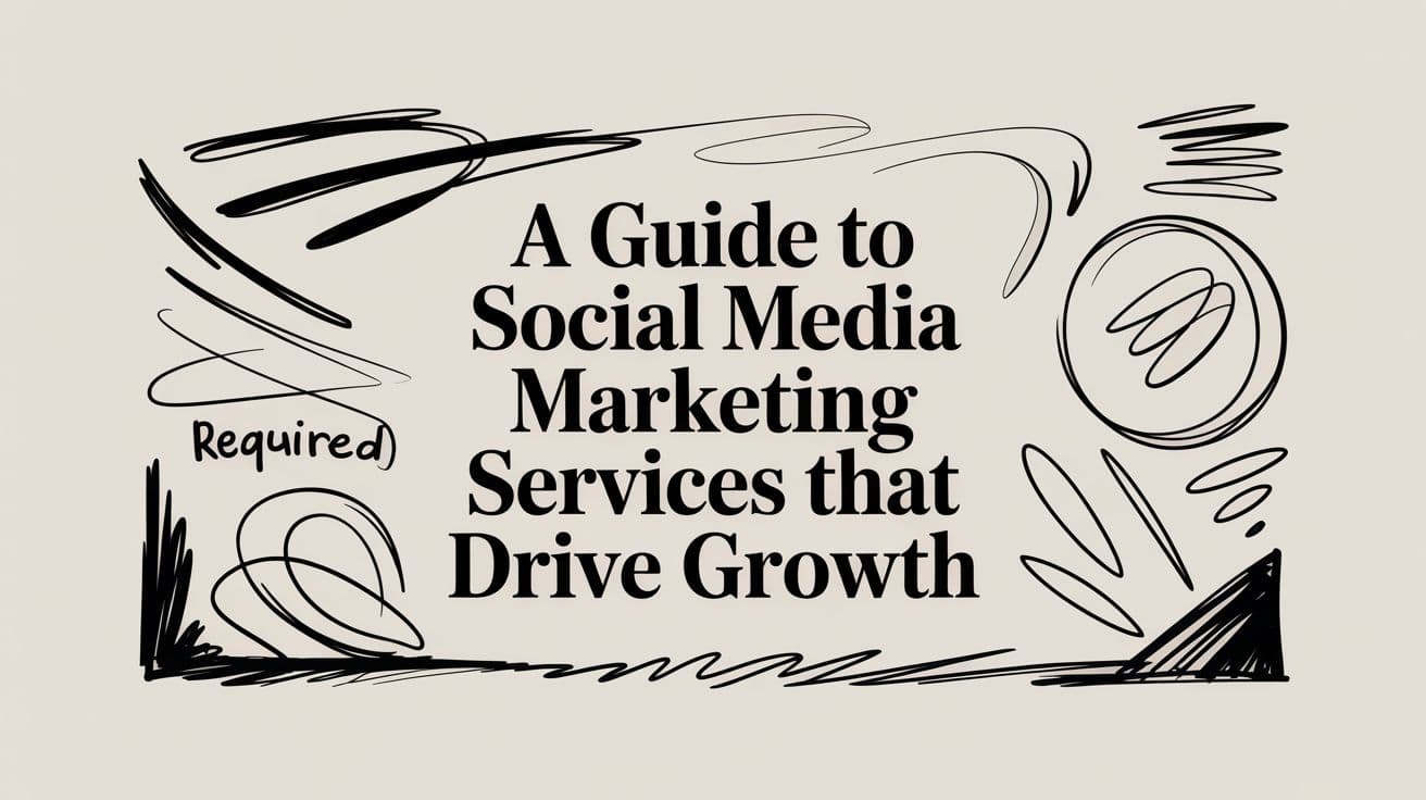 A Guide to Social media marketing services That Drive Growth